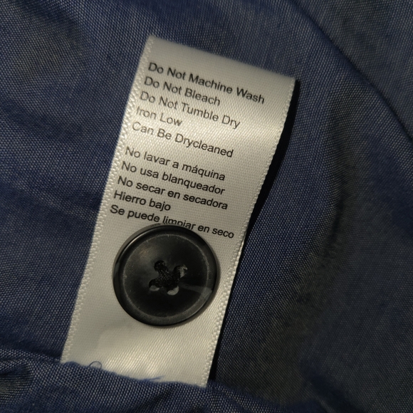 Jachs New York Men’s XXL Wool Blend Shirt Jacket Aztec Blue Lined Shacket - Picture 4 of 12